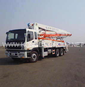 37-meter boom pump truck