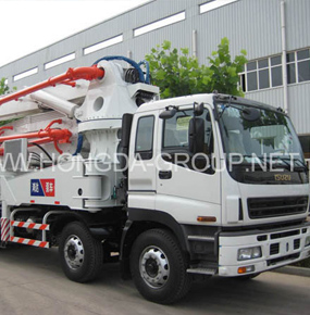 45-meter boom pump truck