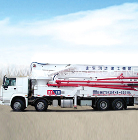 52-meter boom pump truck