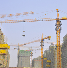 QTZ63 Variable Frequency Tower Crane